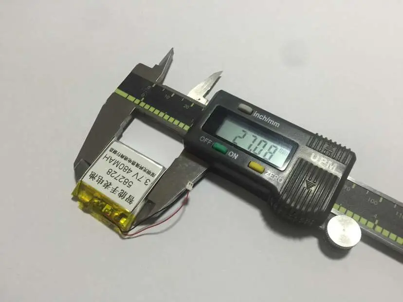 Pôvodné autentické deti GPS polohy inteligentné Q50 telefón sledovať 3,7 V lítiová batéria 582728 Nabíjateľná Li-ion Bunky