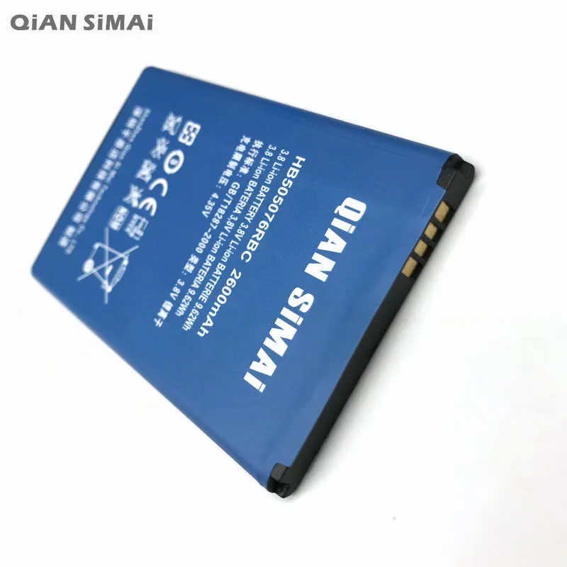QiAN SiMAi 1pcs vysoká kvalita HB505076RBC Batériu Pre Huawei A199 C8815 G606 G610 Y600 G700 G710 G716 G610S MOBILNÝ Telefón