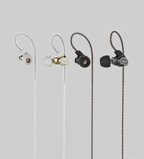 REMAX originálne mobilného telefónu headset vodič dvojité pohybujúce sa kovové cievky kábel sviečky Najnovšie módne Športové slúchadlá