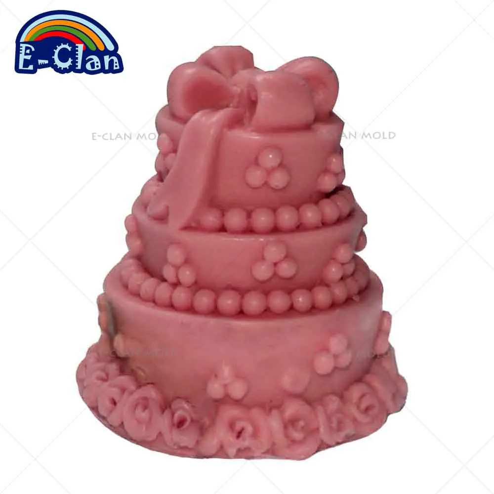 Silikónové cake zdobenie nástroje puding jelly čokoláda plesne svadobnú tortu ručne vyrábané mydlo formy sviečka, olej formy kuchyňa S0035DG25