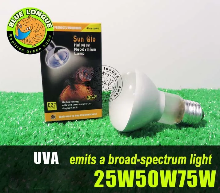 Sunning Teplo Žiarovka, vydáva široké spektrum svetla, pet korytnačka lizard plazenie plaz kúrenie lampa full-spektrum UVA lampa