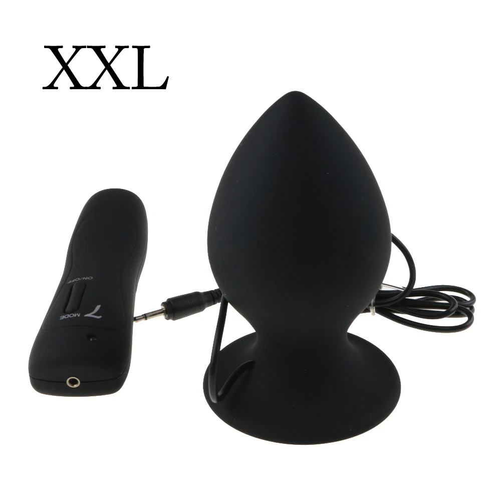 Super Veľké Veľkosť 7 Režim Vibračný Silikónový Zadok Plug Veľký Análny Vibrátor Obrovský Análny Plug Unisex Erotické Hračky, Sex Produkty