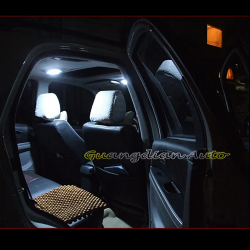 Tcart 6 X ErrorFree Auto LED Svetlé Vozidla Interiéru Mapu Dome Dvere, Svetlá Auta Balík pre nissan almera n16 príslušenstvo rokov 2000-2006