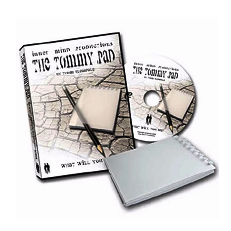 Tommy Pad(Trik s DVD) magické triky, Vnútorné Mind Productions elementary meditation Čarovný, Magický Trik , Myseľ rekvizity Príslušenstvo 81201