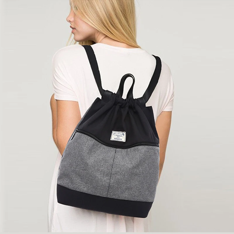 TUGUAN Úplne bežné ženy denne batoh mužov plátené tašky štýl študent školské tašky cestovné bežné batoh Notebook bagpack ženy taška