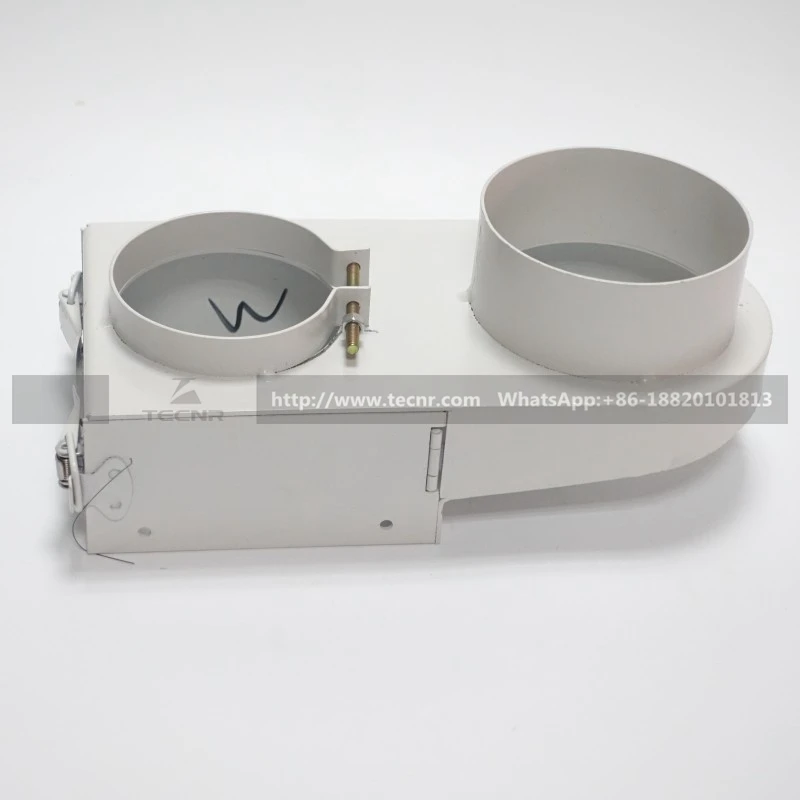 Vymeniteľné cnc prachu zberateľ pokrytie 80 mm dvojité dvere CNC Router Príslušenstvo na 1,5 KW 2.2 KW vretena