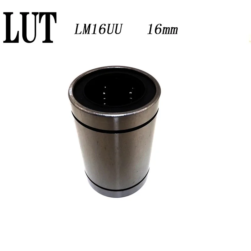 Vysoká kvalita 8 ks/veľa LM16UU 16 lineárne ložiská pre 16 mm hriadeľ LM16 3d tlačiarne diely LM16 cnc časti pôvodné priame
