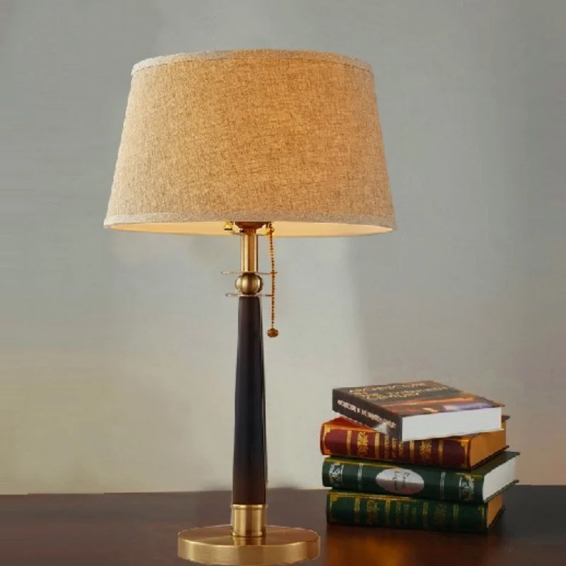 Vysoká Kvalita Amerika Krajiny Kovové Tkaniny Led E27 Stolové Lampy, Obývacia Izba, Spálňa Štúdia H 68 cm Ac 80-265v 1763