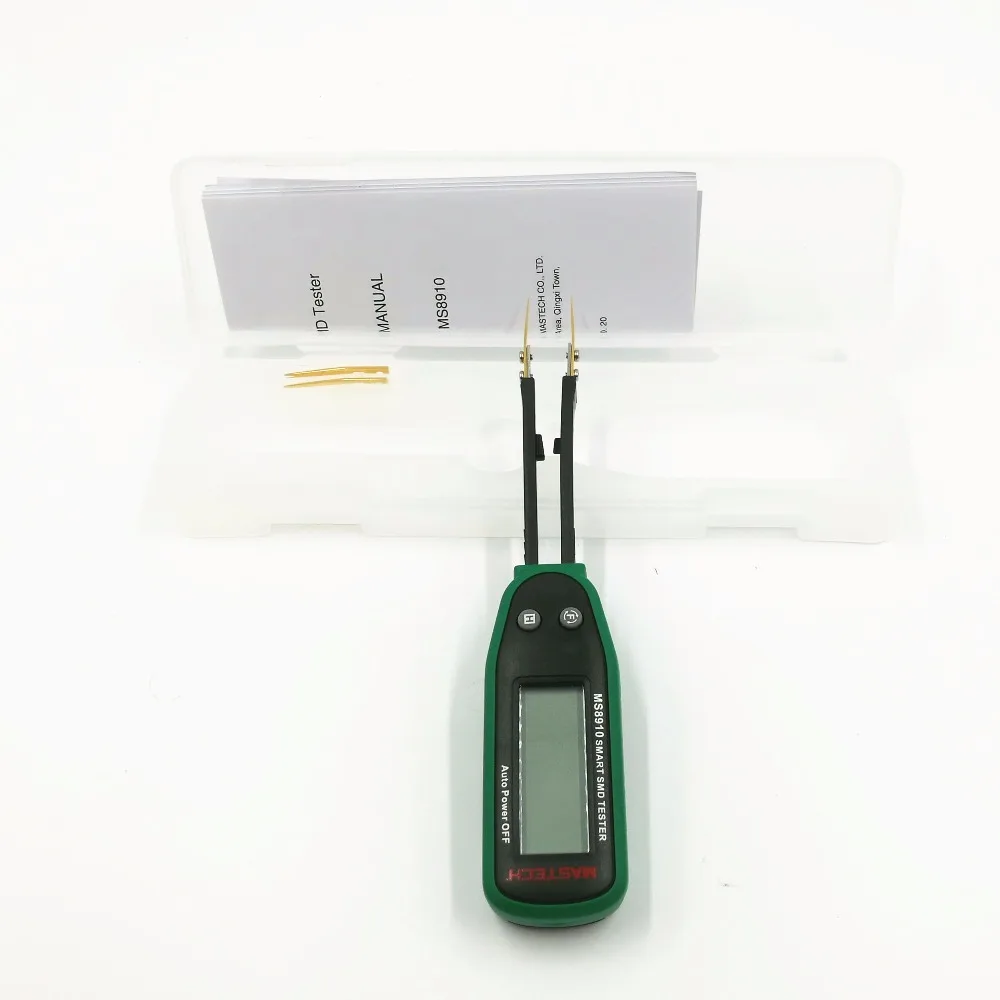 Vysoká kvalita Smart SMD Tester Kapacita Meter Multimeter MS8910, 3000 počíta LCD displej, Automatické Skenovanie, Automatické Rozsahu