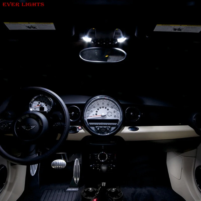 XIEYOU 11pcs LED Canbus Osvetlenie Interiéru Auta Balík Pre Mini Cooper R56 Coupe (2010-2013)