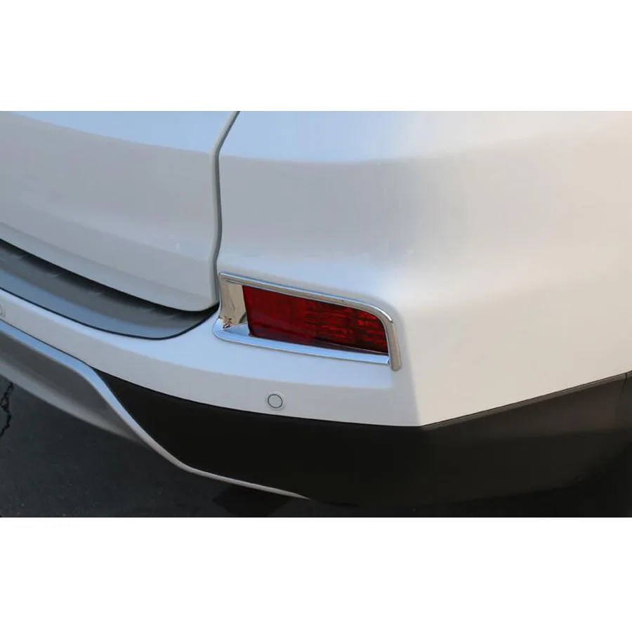 YAQUICKA 2ks/set Chrome ABS Auto Zadné Ostrohové Hmlové Svetlo Lampy Kryt Výbava Nálepky vhodné Na Honda CRV 2016 Chróm Styling