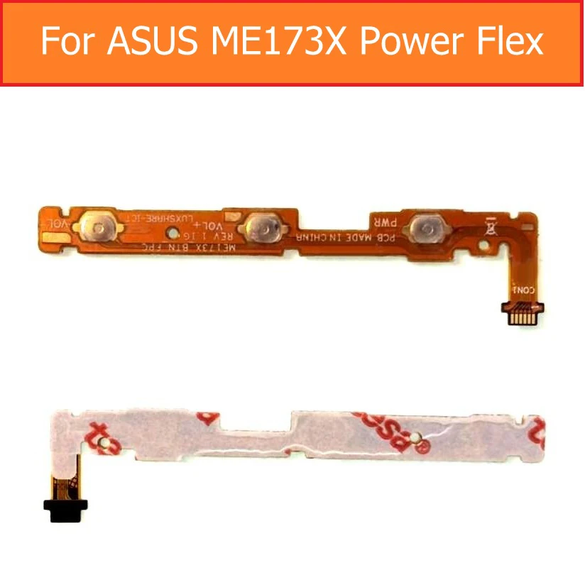 Zapnutie/vypnutie napájania Flex kábel Pre Asus MeMO Pad HD ME173X 7.0