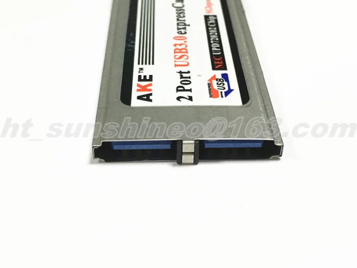 Zbrusu Nový MacPro Notebook PCI Express USB 3.0, PCI-E Karty Adaptéra 5 gb / S PCMCIA Dual 2 Porty 34CM Slot ExpressCard Konvertor