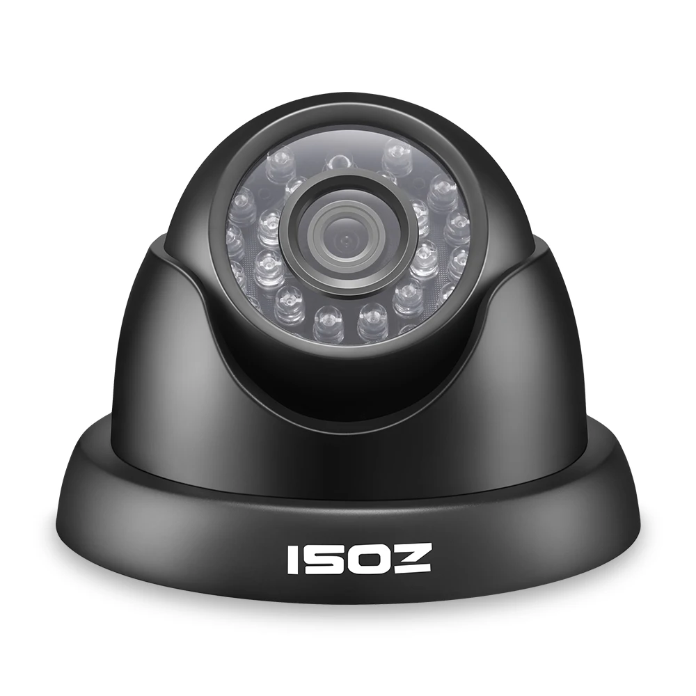 ZOSI 720P TVI Vonkajší Vnútorný kamerový Dome Kamera HD 1280 TVL Poveternostným vplyvom Domov KAMEROVÝ Bezpečnostný kamerový Systém