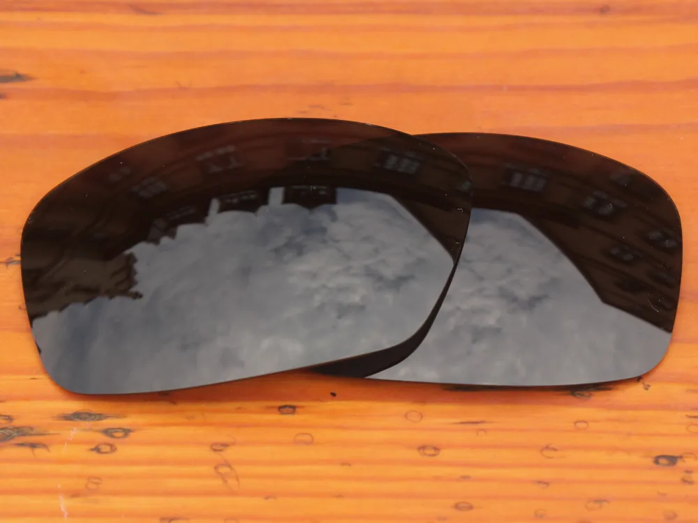 Čierna Sivá & Crystal Clear 2 Páry Náhradné Šošovky Pre Hijinx slnečné Okuliare, Rám UVA & UVB Ochrany