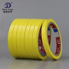 Žltá podlahové pásky výstražné označenie páska označenie oddeľovania izolácie pásky nosenie-odolný PVC jednostranne lepiaca