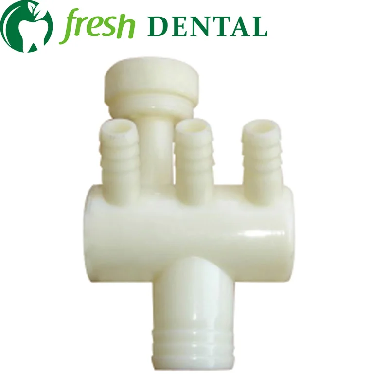 1 ks Zubná Ventil Drainaget tvar adaptér odvodňovacie potrubie Zubné silný sací filter Zubárske kreslo materiálov, zariadení SL1325