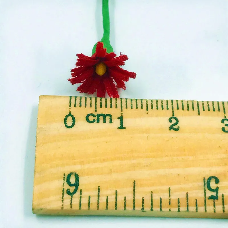 10 KS (o 1,3 cm/kvet) umelá mini Daisy kvety kytice domov záhradné dekorácie DIY svadobný veniec pneumatiky koláž darčekovej krabičke
