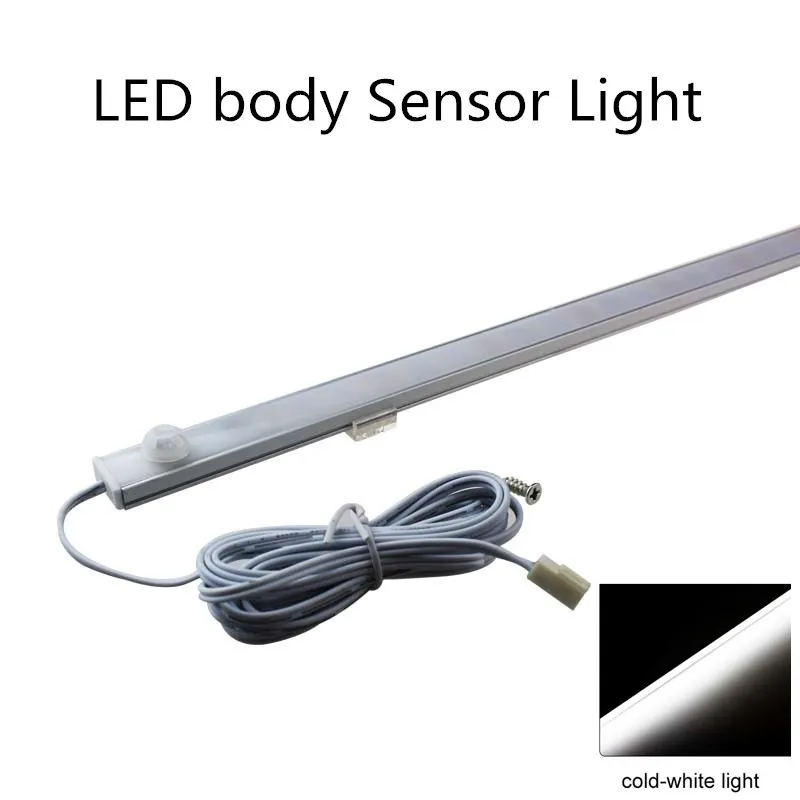 10PCS LED ľudské telo/Skenovanie indukčné/Dotykový Snímač pod skrinku Kuchynskej Skrine Skrine,Knižnice,Hotel senzor svetla 12V