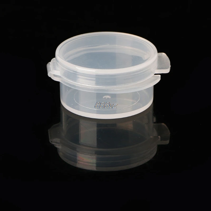 10Pcs tvoria Jar Mini Vzorky Fľaša Tesnenie Hrniec Krém na Tvár Kontajner Prenosné N24 Kvapka Loď