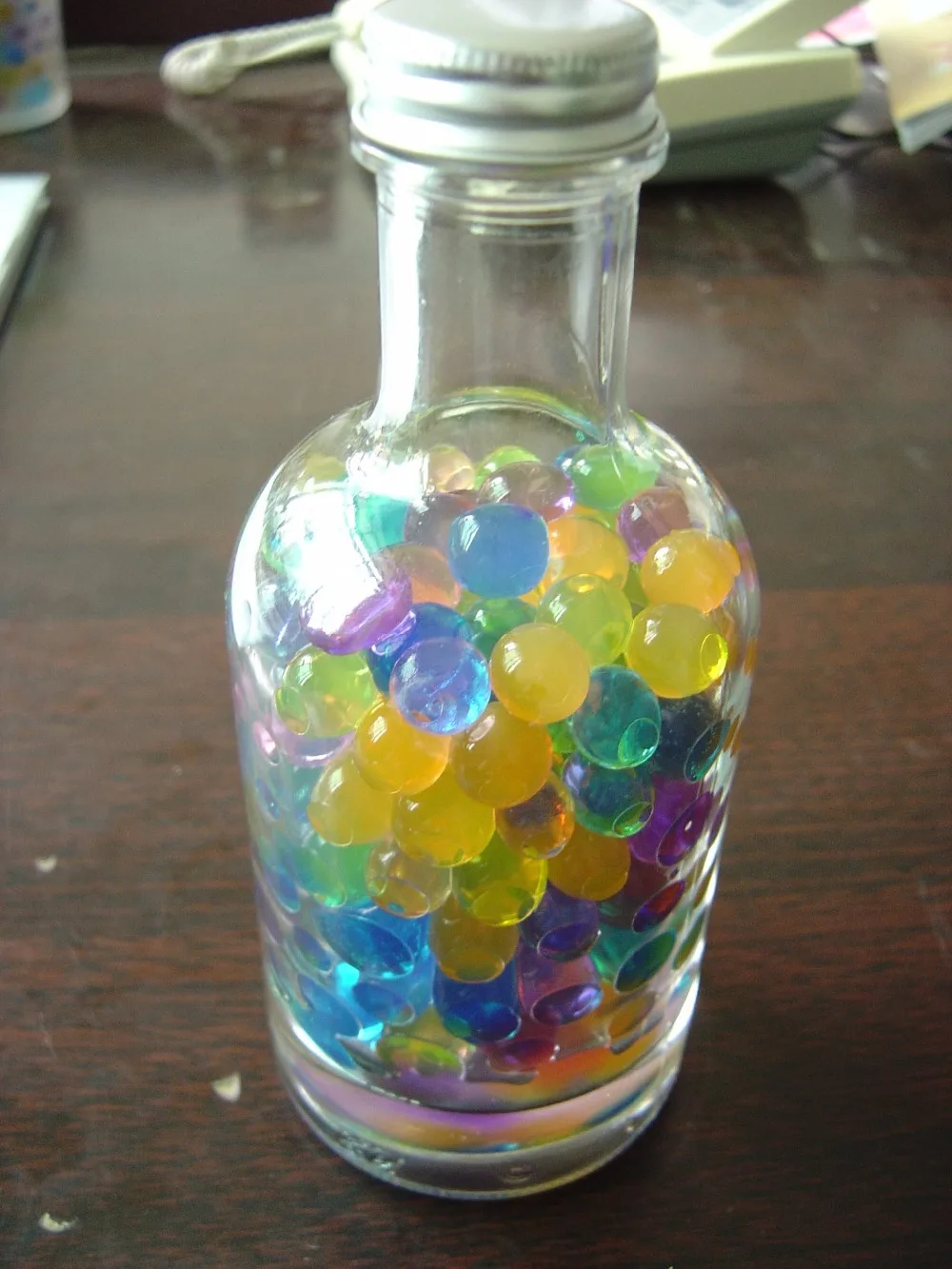 12 tašky 1200pcs / veľa Perly v tvare Kryštálu Pôdnej Vody Korálky Crystal Blato Rásť Magic balls Jelly svadobné Domova Dekorácie