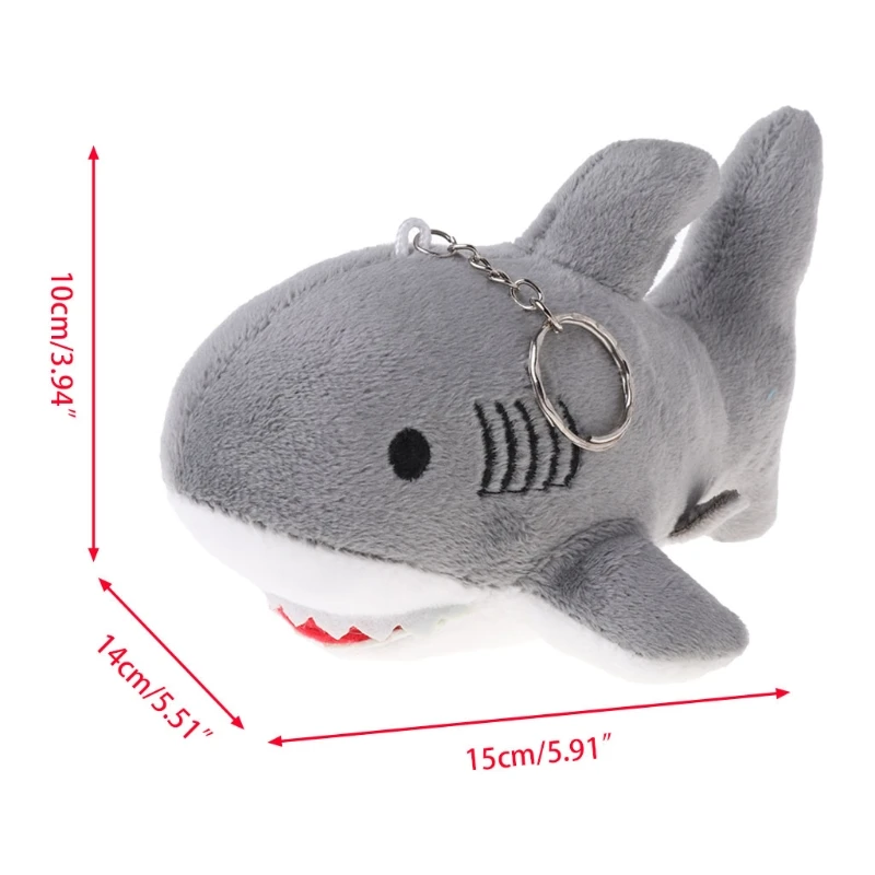 15 Shark Plyšový malý prívesok, Hračky, Plyšové zvieratká Deti Hračky Keychain pre Deti Darček k Narodeninám Bábiky