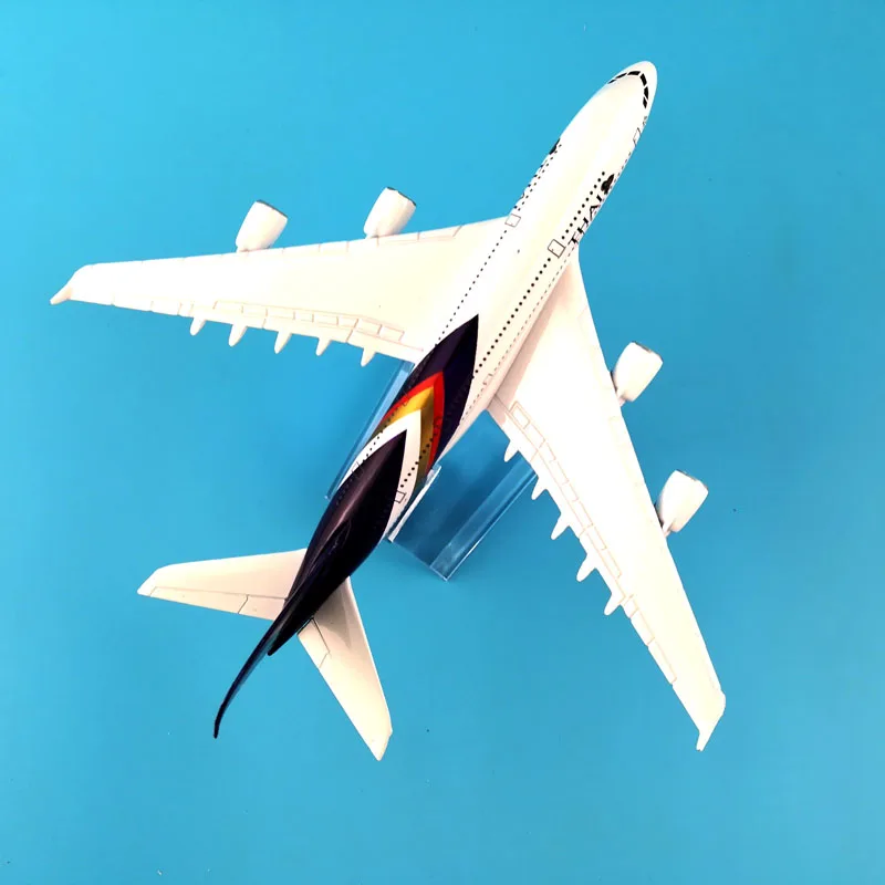 16 CM A380 THAI AIRWARY KOVOVÉ ZLIATINY MODELOVÉ LIETADLO LIETADLO MODEL HRAČKY, DEKORÁCIE DARČEK k NARODENINÁM STÔL HRAČKA