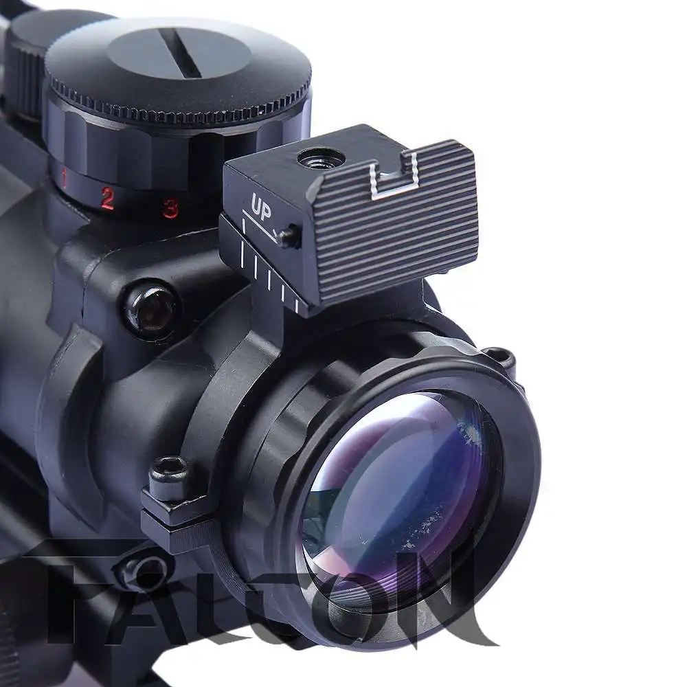 2017 Nové 4x32 Acog Riflescope Reflex Optika Rozsah Taktický Pohľad Puška Airsoft Vonkajšie Pušku Puška vhodné Pre 20 mm Železničnej