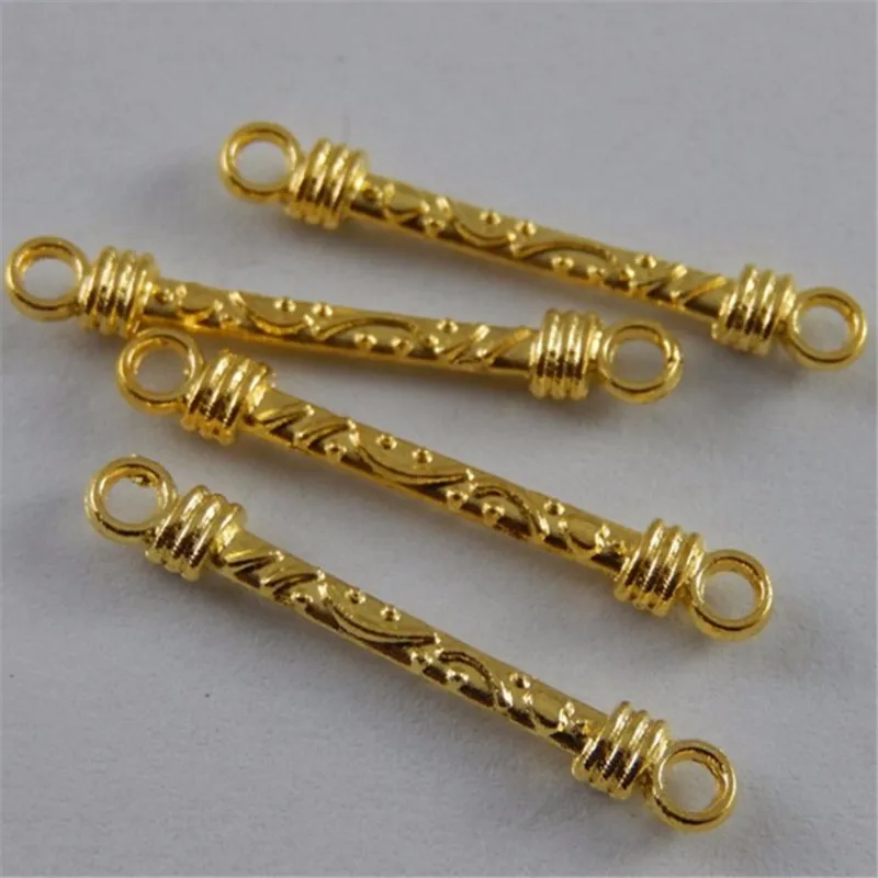 (60Pieces) Veľkoobchodný predaj Zlata Zliatiny Náramok Konektor Pre Šperky Robiť Kreatívne Náhrdelník Prívesok Charms Ručné Remeslá AU38126