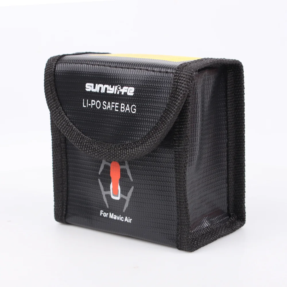 Batérie Ochranné Skladovanie Taška LiPo Bezpečné Taška v nevýbušnom pre DJI MAVIC VZDUCHU Quadcopter (Podržte tlačidlo 2 Batérie)