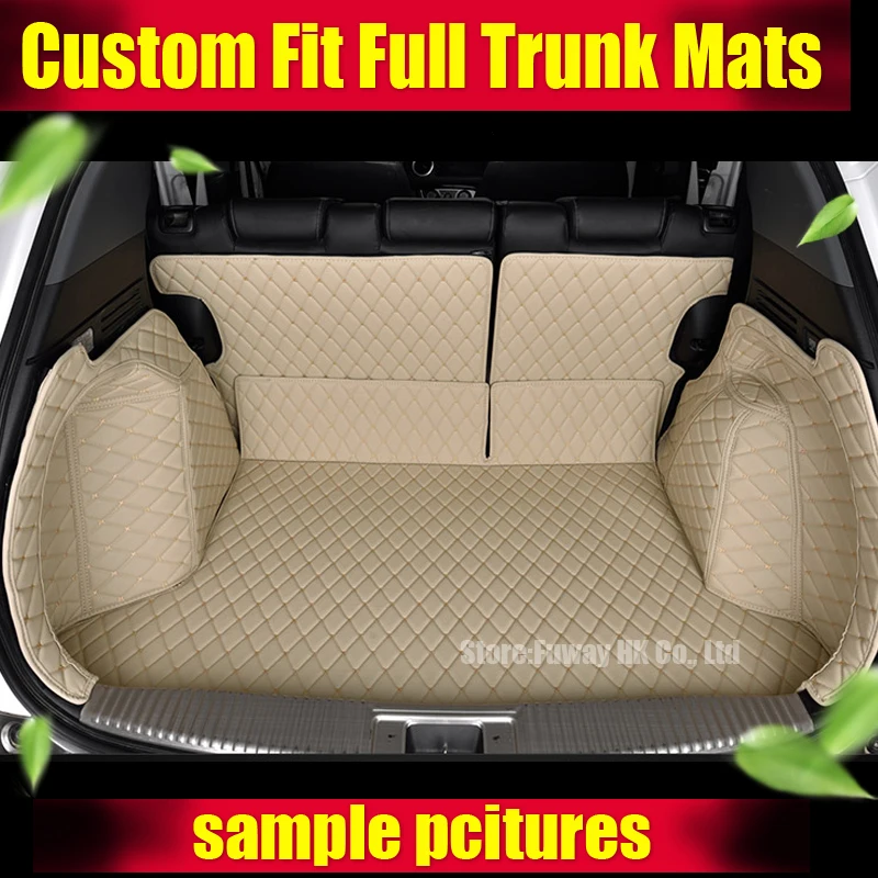 Custom fit kufri rohože pre Toyota Camry RAV4 Prius Prado Highlander Sienna zelas verso 3D auto-styling zásobník koberec linkovej lodnej prepravy nákladu