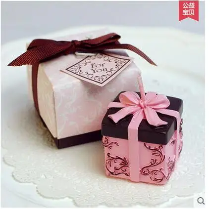 Darčeková krabička silica gel sviečka formy fandont cake decoration pečenie nástroje čokoláda formy 3D Vianočné formy mydlá, silikónové formy