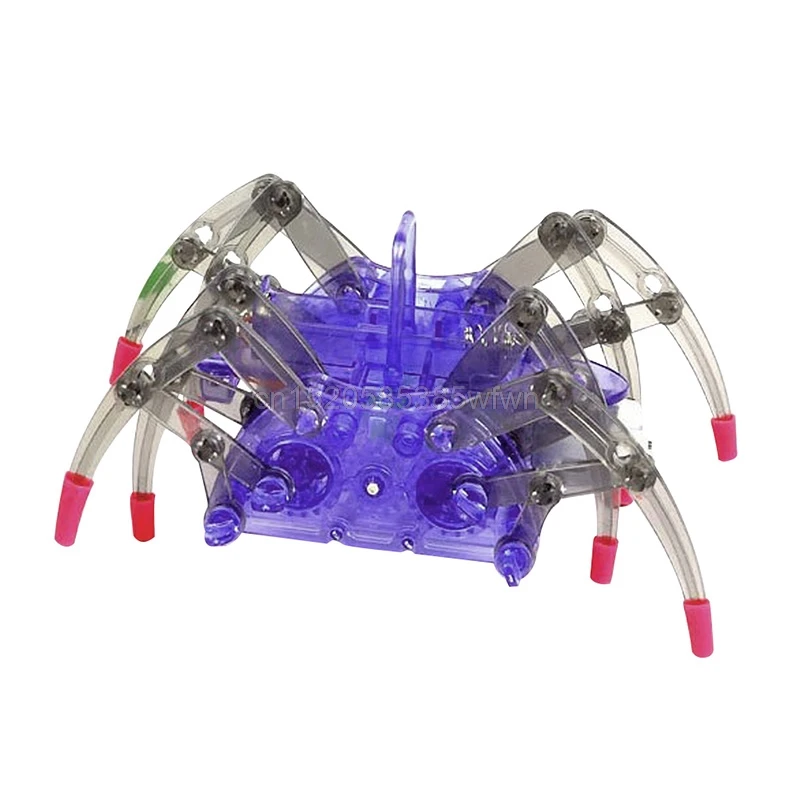 Elektrický Robot Spider Hračka DIY Vzdelávacie Montuje Model Handwork Pre Deti #HC6U# Drop shipping