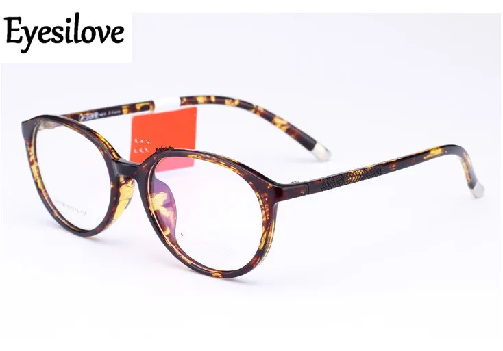Eyesilove módne TR90 ženy krátkozrakosť okuliare Nearsighted Okuliare kolo objektív tvar okuliare dioptrické šošovky stupeň -1.00 na -6.00