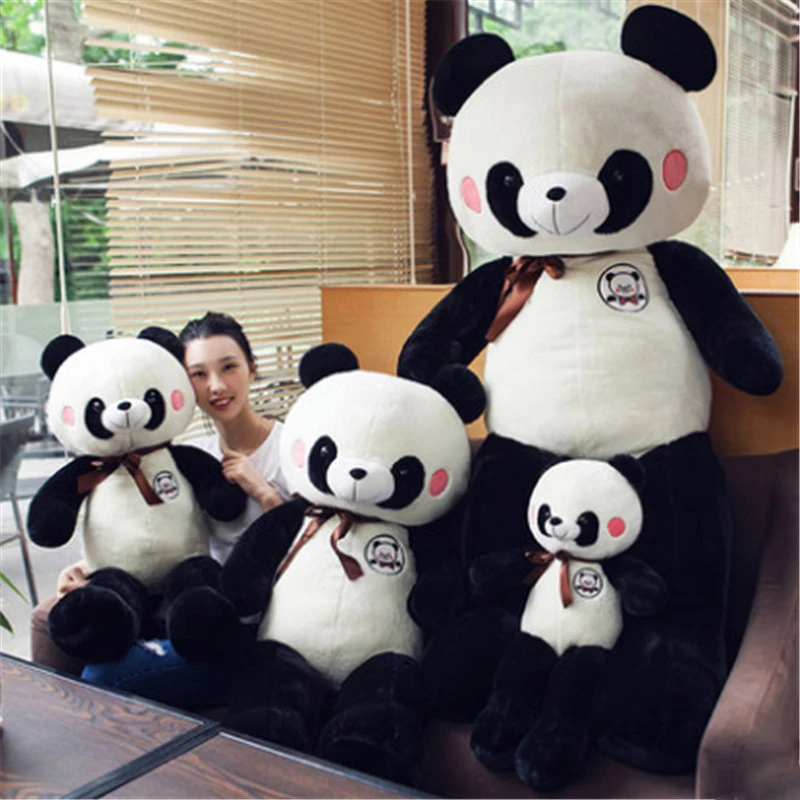 Fancytrader Big Jumbo 160cm Cartoon Panda Plyšové Hračky 63inches veľké Plyšové Zvieratá Panda Bábika Anime Vankúš Dieťa Prítomný