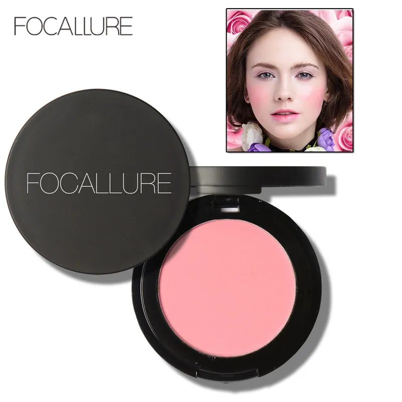 Focallure 11 Farby minerálny prášok blushers bronzer make-up prírodné červenať palety na tvár rumenec na tvári