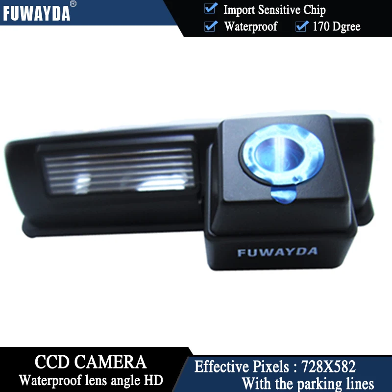 FUWAYDA Color CCD Auto parkovacia Kamera pre Toyota HARRIER / ALTEZZA / PIKNIK / ECHO VERSO / CAMRY+4.3 Palec skladací LCD Monitor