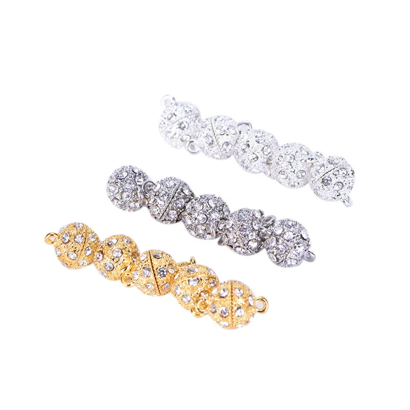 Gold/Silver/White Hot Predaj Magnetické Uzávery pre Šperky zistenia a šperky robiť