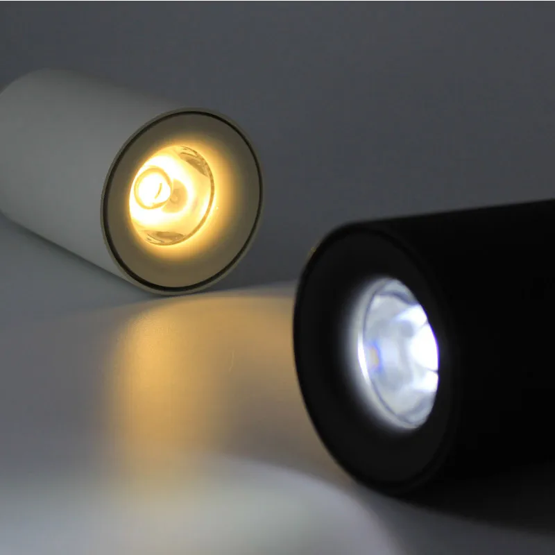 ISL Nordic LED Downlight Povrchovú montáž Stropné Svetlá AC85-260V Biela/Čierna/Šedá 7W/9W pre Obývacej Izby, Spálne, Chodby Úradu