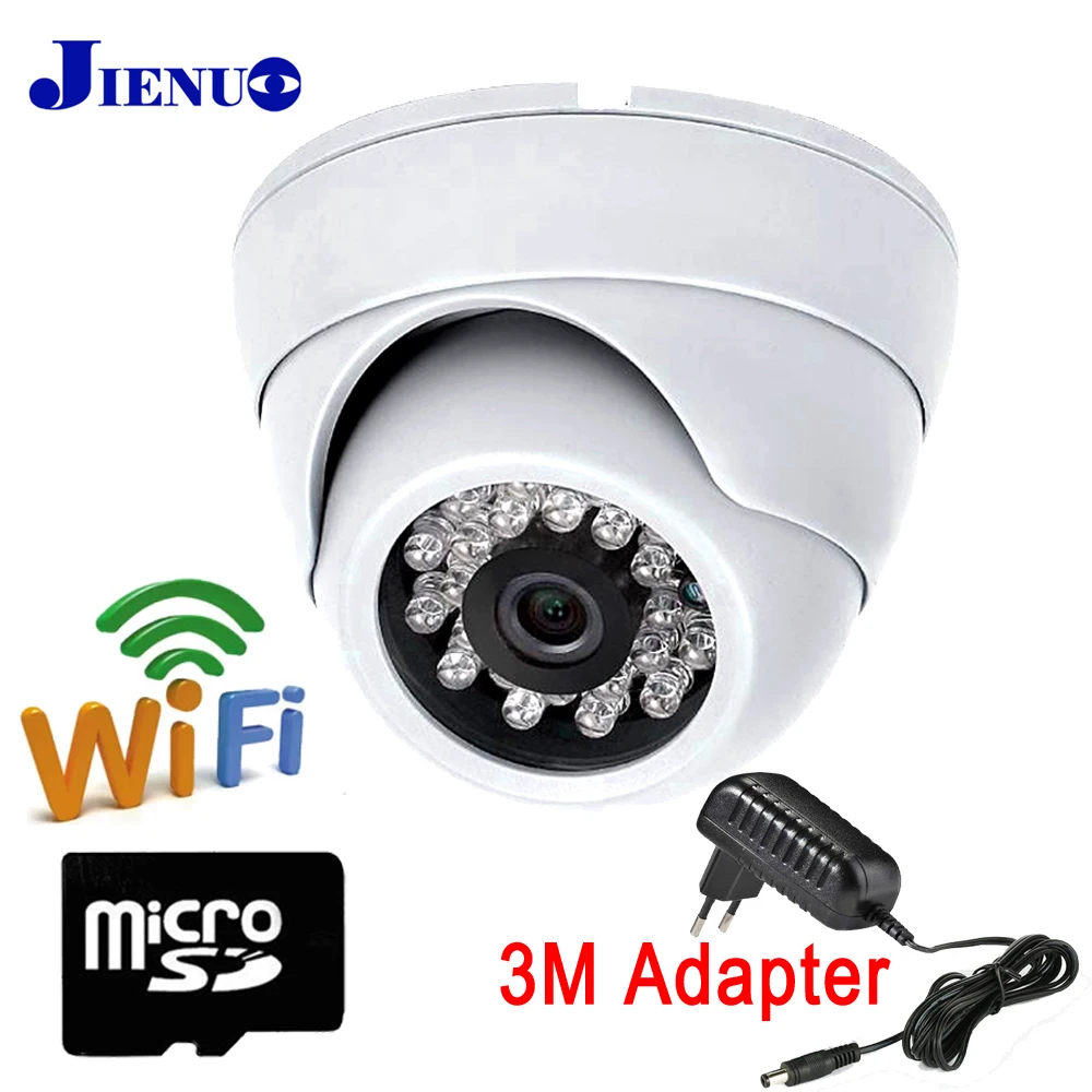 JIENU IP Kamera wifi 720P 960P 1080P hd cctv home security bezdrôtový podpora audio mini systém dohľadu nad ipcam Micro SD Slot