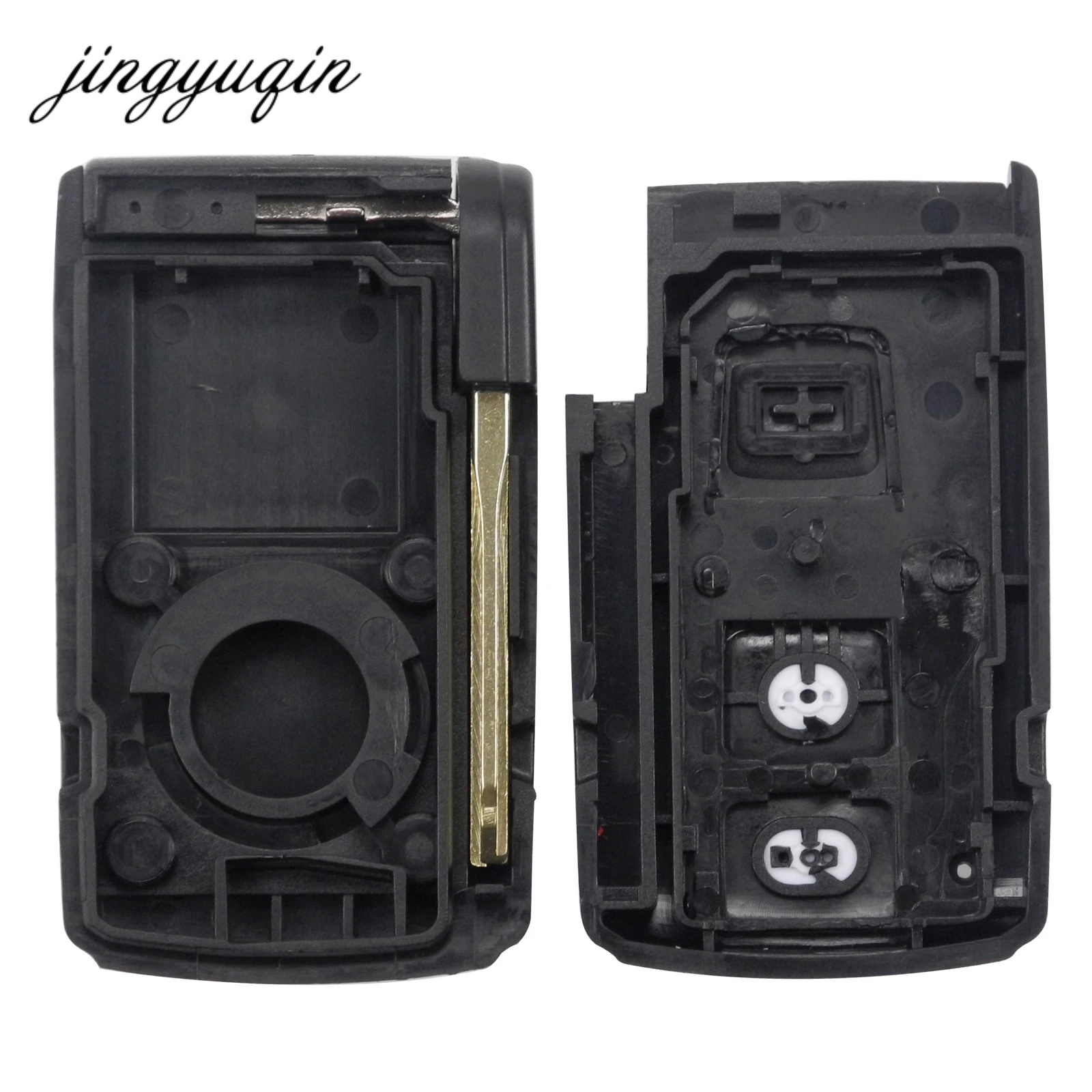 Jingyuqin 2 Tlačidlo Smart Remote Tlačidlo Prípade Toyota Prius Corolla Verso +TOY43 Vložte Kľúč, Kotúč