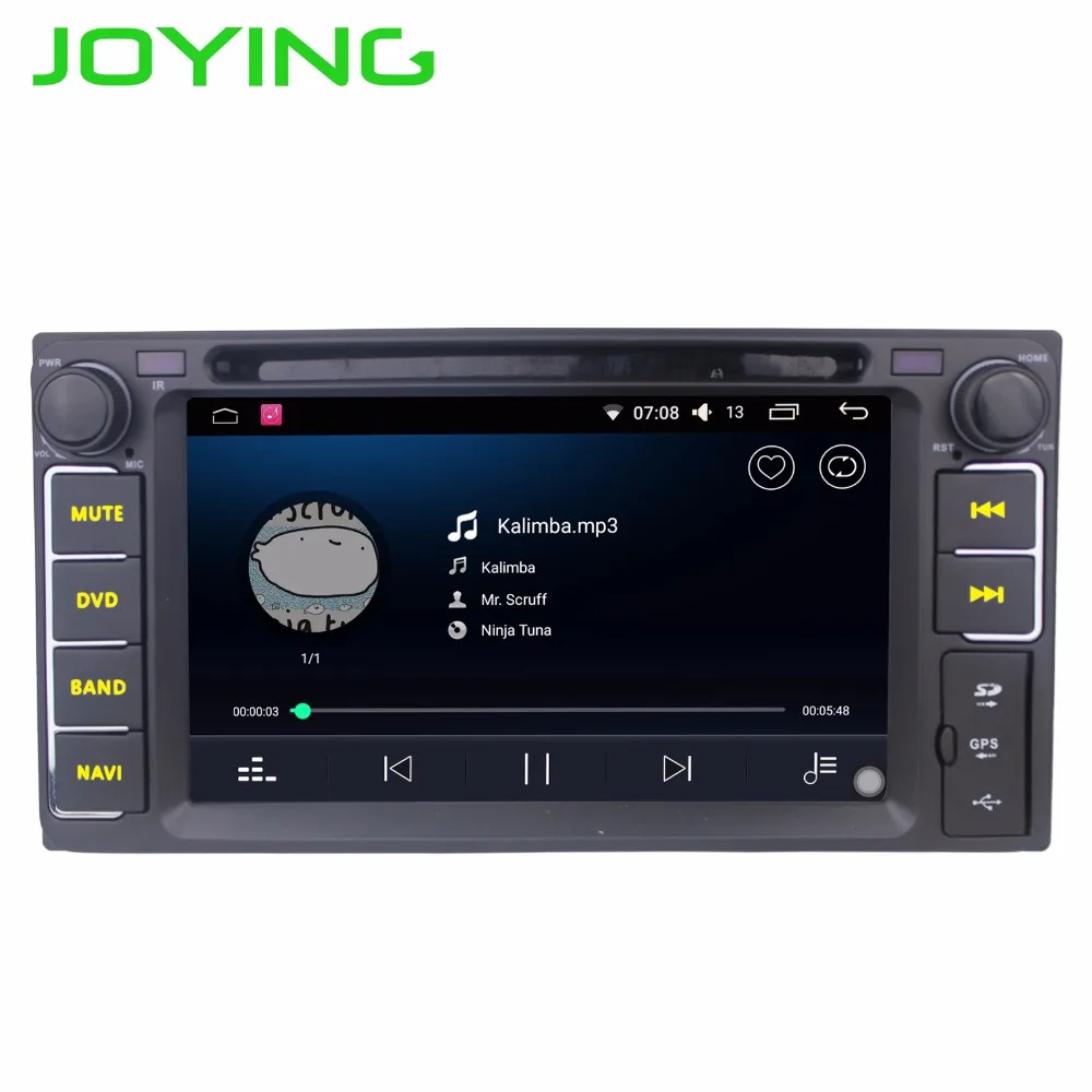 JOYING 2GB+32GB Android6.0 Auta GPS Stereo Prehrávač Quad core Dvojité 2din Rádio Pre Univerzálne Toyota Corolla Camry Prado RAV4 Hilux