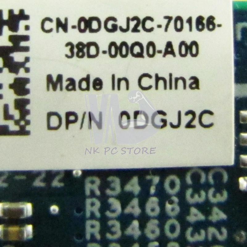 KN-0DGJ2C 0DGJ2C DGJ2C IO RADA Pre Dell Inspiron 17 7737 USB Port Stravovanie úplné testované