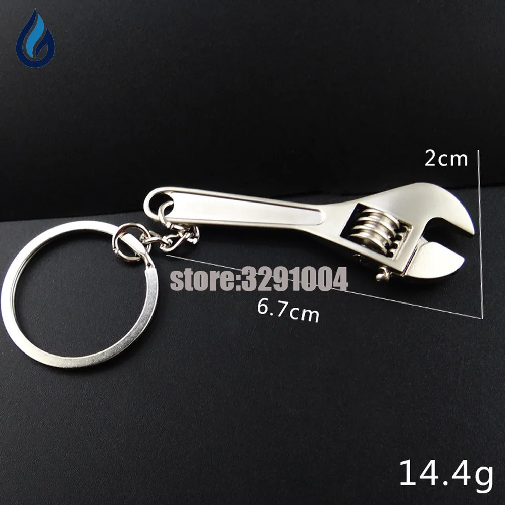 Kovové 3D Kľúča Nástroj Auto prívesok na Držiteľ Krúžok Pre Vw Polo Audi A6 C5 A3 Subaru Ford Fiesta Vw Golf 5 Honda Keychain Keyring