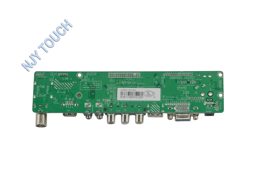 LA.MV56U.Pre 15.6 palce 1 366 x 768 N156B3 Nové Univerzálne HDMI, USB, AV VGA ATV PC LCD Radič BoardCCFL LVDS Monitor Auta
