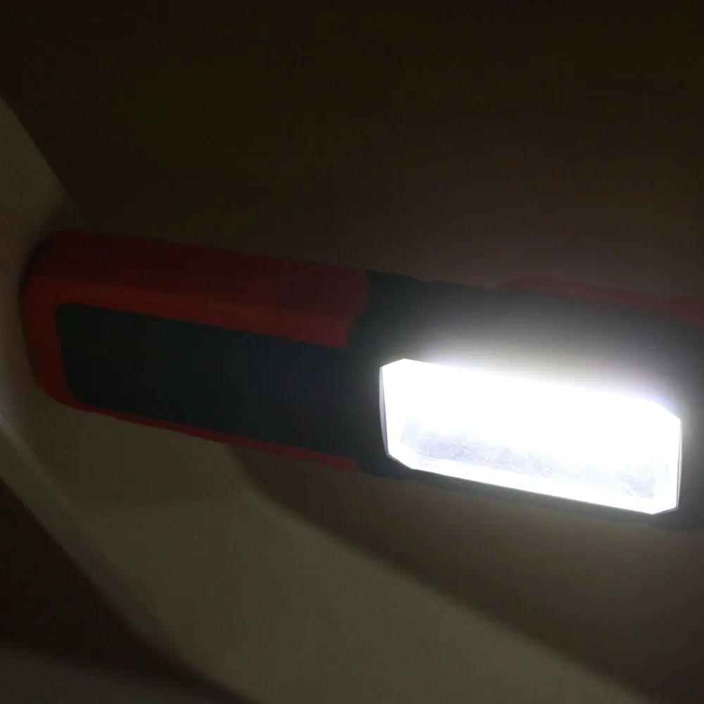 LED Baterka Nočné Svetlo LED Baterkou Svietidlo Pracovné Svetlo Prenosné COB LED Pracovné Svetlo Kempovanie Cyklistické svetlo s Háčika a Magnet