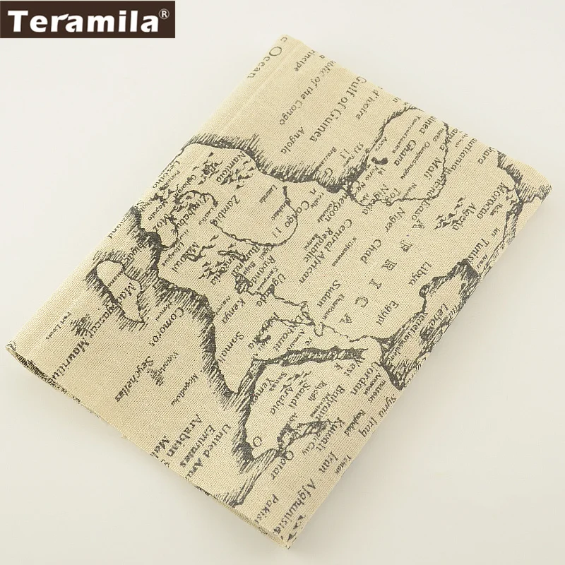 Mapa Slovo Bavlnená posteľná Bielizeň Textílie TERAMILA bytový Textil Šitie Materiálov Tissu Obrus Vankúš Taška Opony Vankúš Vankúš CM