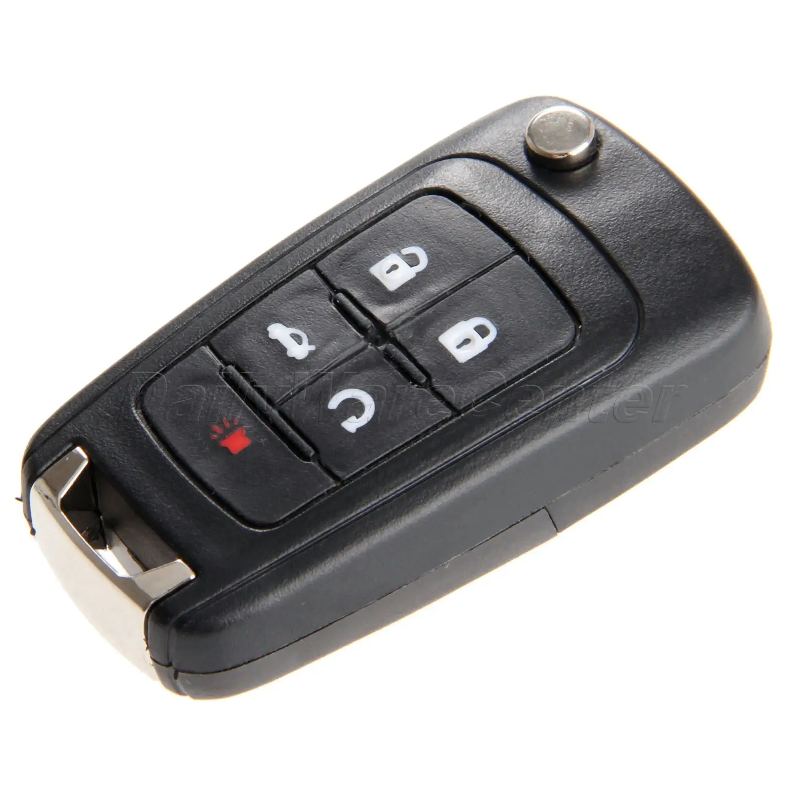 Mgoodoo Flip Skladacie Diaľkové Tlačidlo Púzdro 5 Tlačidiel Pre Buick Lakros Regal Verano Auto Alarm Kľúč Náhradný Keyless Fob Kryt
