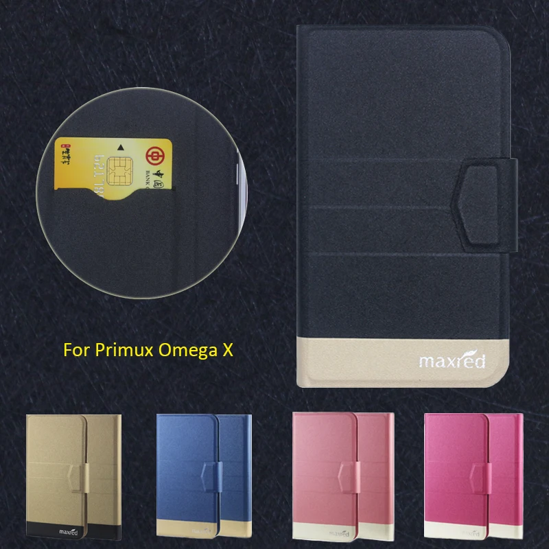 Najnovšie Horúce! Primux Omega X Telefón Prípade, 5 Farby Vysokej kvality Full Flip Módne Prispôsobiť Kožené Luxusné telefóny, Príslušenstvo