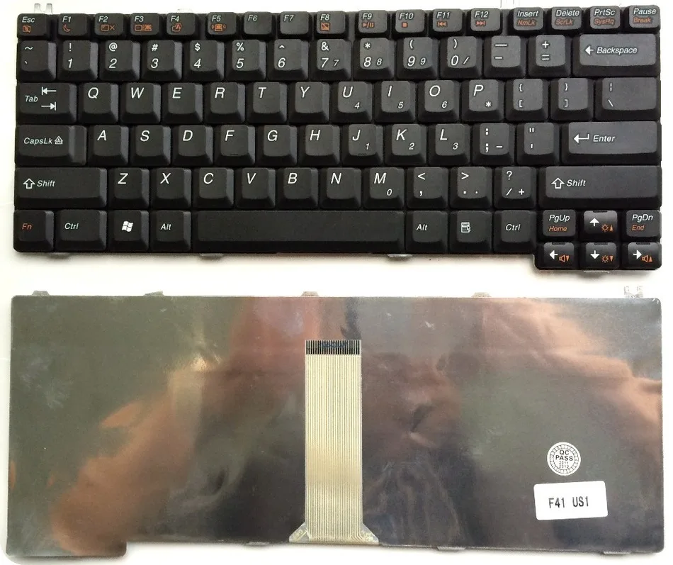 NÁS Black New English klávesnica Pre notebook Lenovo 14002 15003 20003 20008 E23 E42T 15303 L3000 C640 C200 N100 C100 y730 Y710